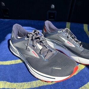 Brooks Adrenaline GTS 22 Mens 13 D Blue Running Shoes Sneakers Athletic